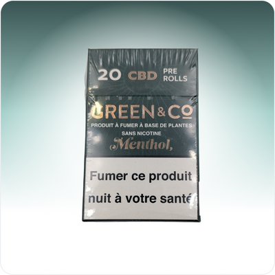 Cigarrillos CBD mentolados