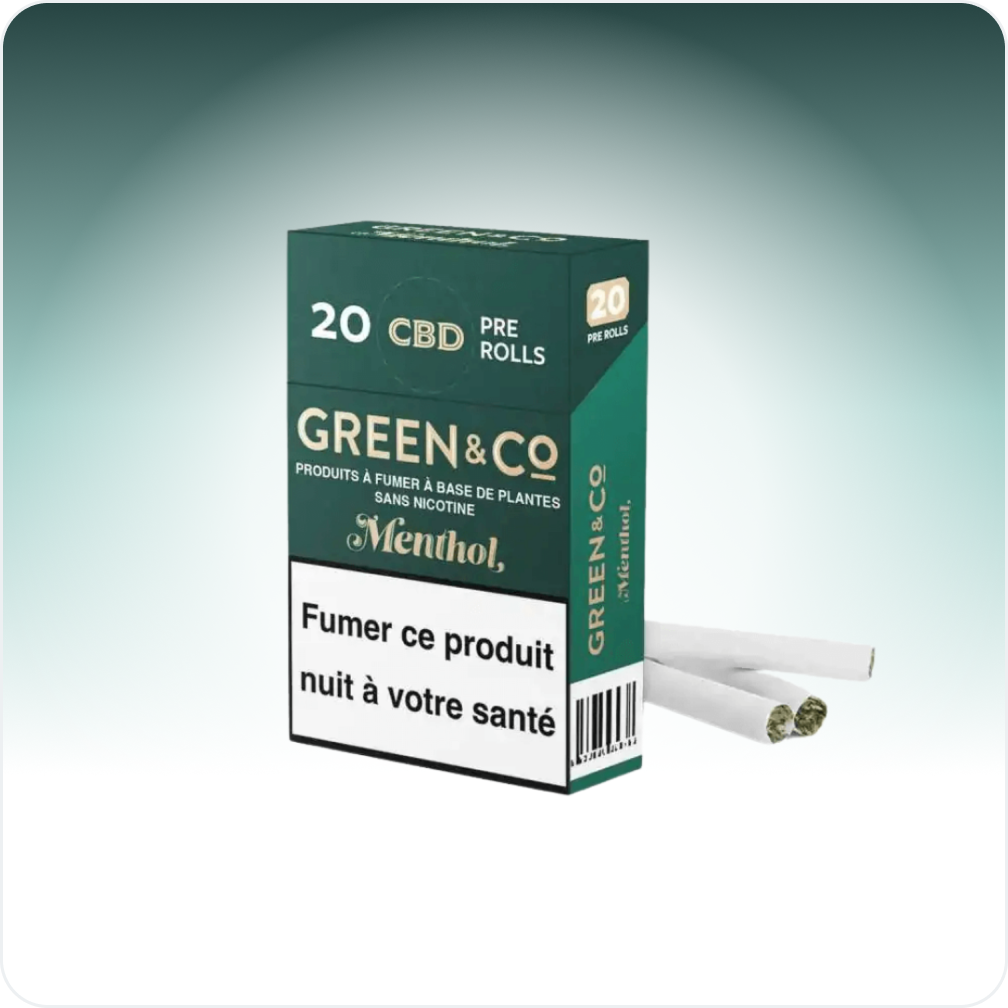 Cigarrillos CBD mentolados