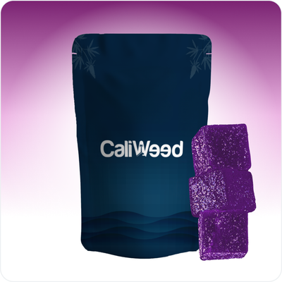 Caramelos de CBD de uva (x10)