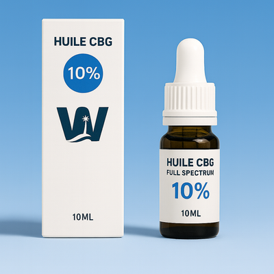 CBG Aceite de cáñamo 10% + CBD 5%.
