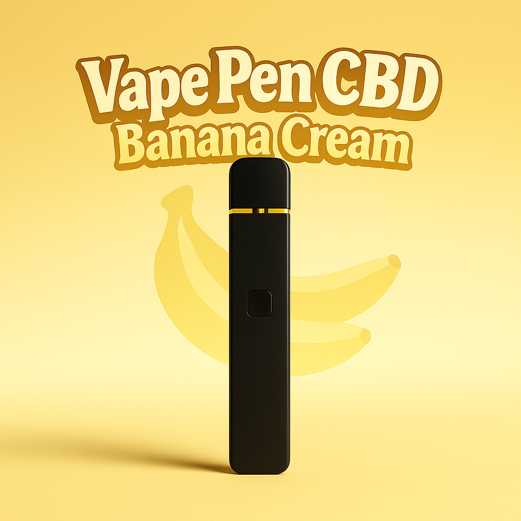 Vape Pen CBD Crema de Plátano