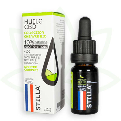 cbd aceite de cáñamo 10 por ciento 10ml full spectrum stilla france mafrenchweed 2