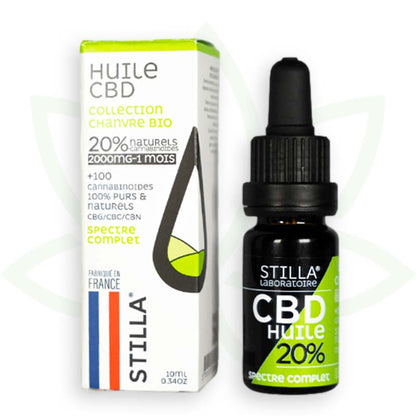 cbd aceite de cáñamo 20 por ciento 10ml full spectrum stilla france mafrenchweed 4