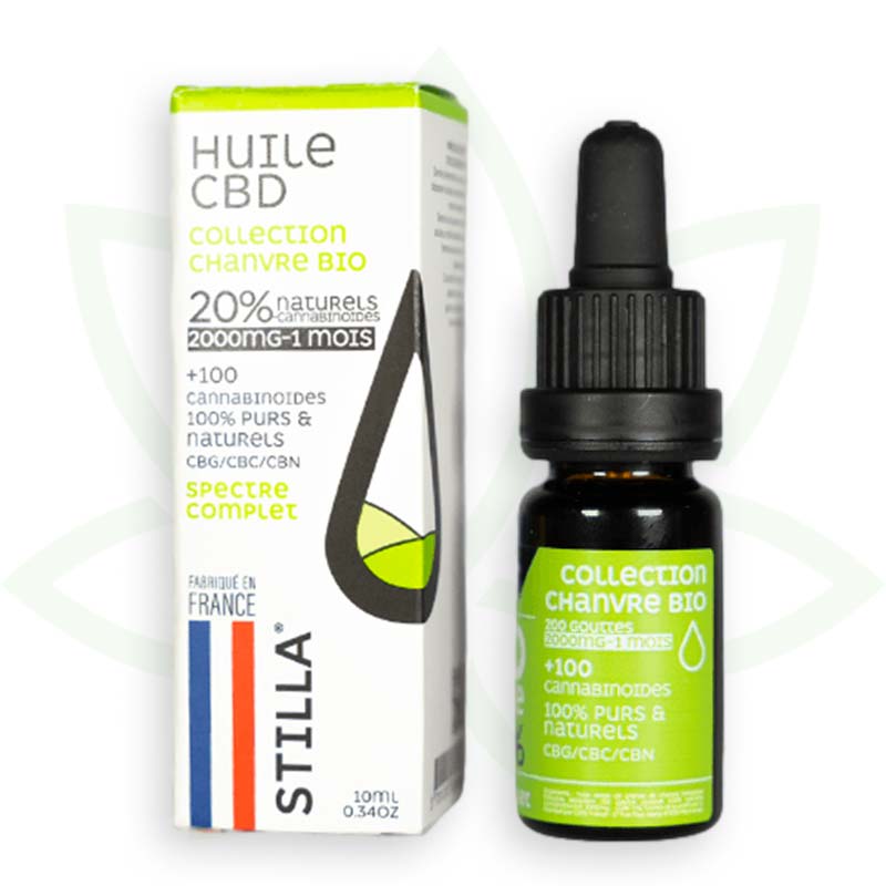 cbd aceite de cáñamo 20 por ciento 10ml full spectrum stilla france mafrenchweed 6