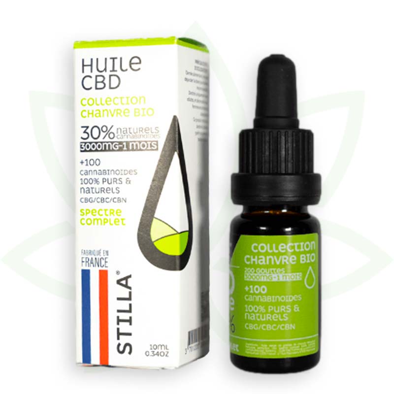 cbd aceite de cáñamo 30 por ciento 10ml full spectrum stilla france mafrenchweed 9