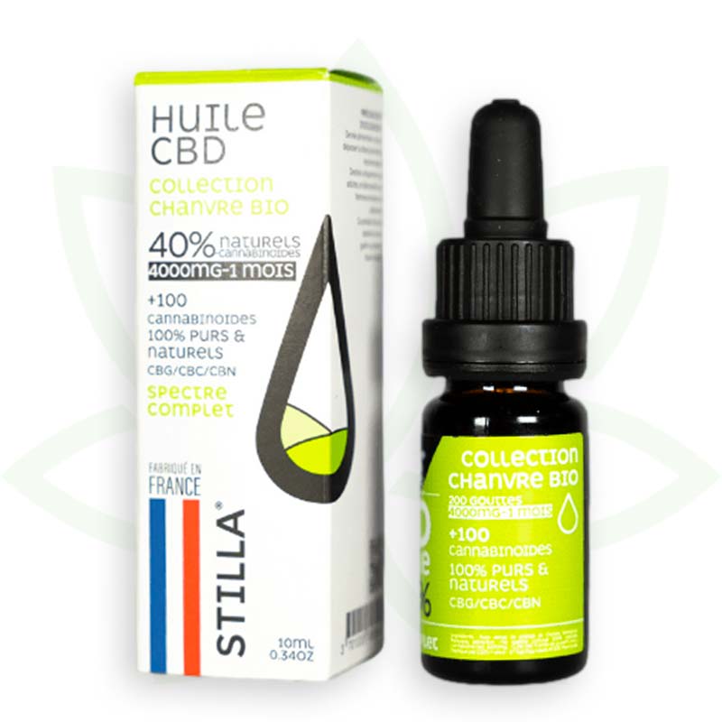 cbd aceite de cáñamo 40 por ciento 10ml full spectrum stilla france mafrenchweed 12