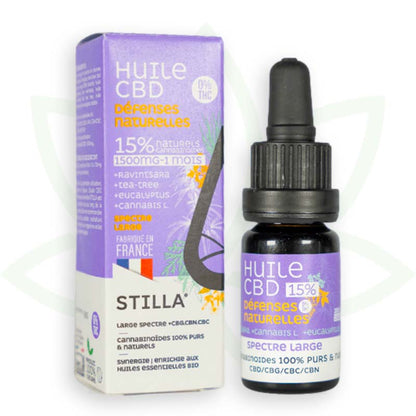 aceite cbd defensas naturales 15 por ciento 10ml amplio espectro stilla francia mafrenchweed 4