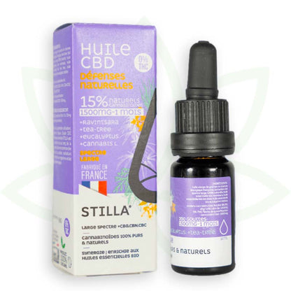 aceite cbd defensas naturales 15 por ciento 10ml amplio espectro stilla francia mafrenchweed 6