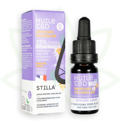 aceite cbd defensas naturales 25 por ciento 10ml amplio espectro stilla francia mafrenchweed 7