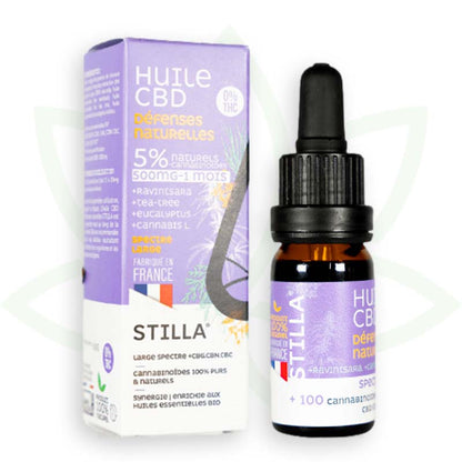 aceite cbd defensas naturales 5 por ciento 10ml amplio espectro stilla francia mafrenchweed 2