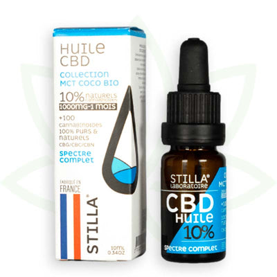 mct coco cbd oil 10 percent 10ml full spectrum stilla france mafrenchweed 1