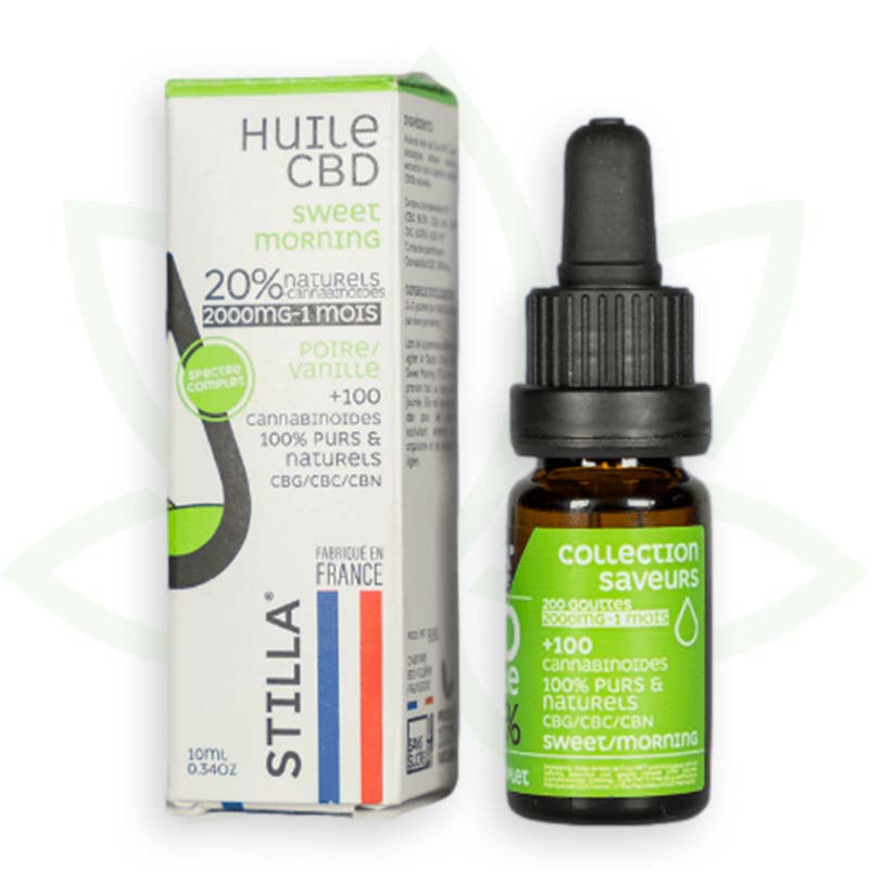 aceite cbd sweet morning 20 por ciento 10ml full spectrum stilla france mafrenchweed 6