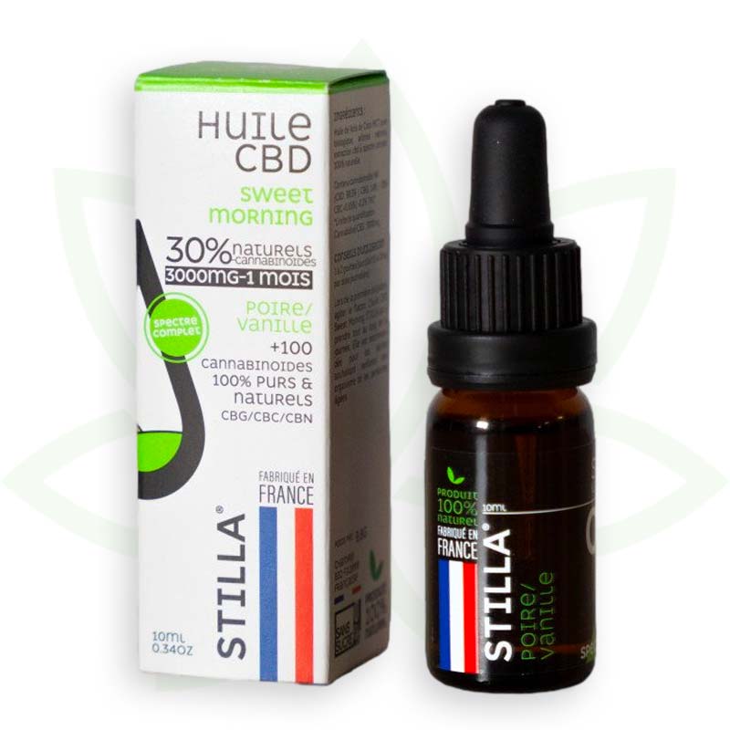 aceite cbd sweet morning 30 por ciento 10ml full spectrum stilla france mafrenchweed 8