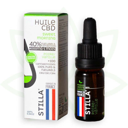 aceite cbd sweet morning 40 por ciento 10ml full spectrum stilla france mafrenchweed 11