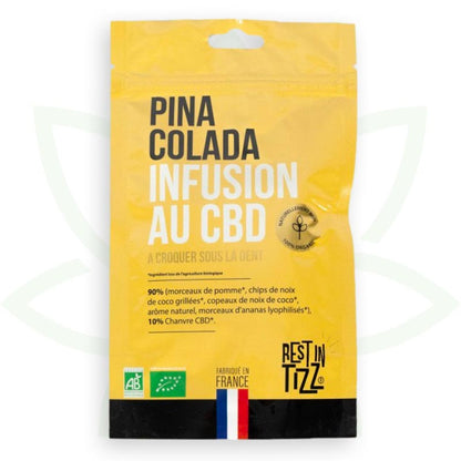 herbal cbd pina colada infusion cbd organic rest in tizz mafrenchweed 1